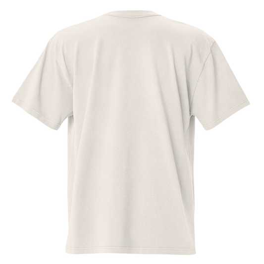 White t-shirt on a white background