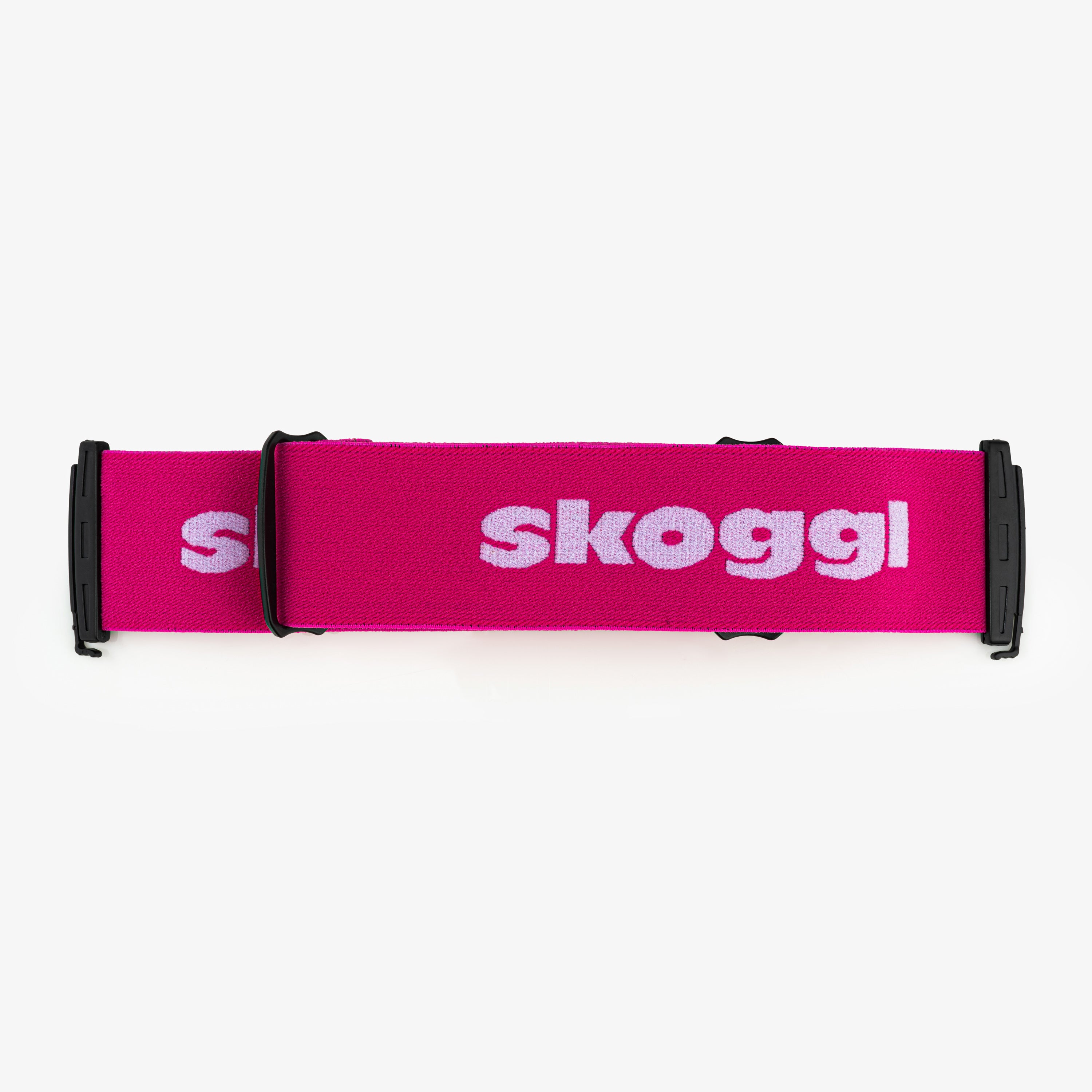 goggle straps Interchangeable Ski Goggle Straps – Custom Replacement Straps by Skoggl Pink