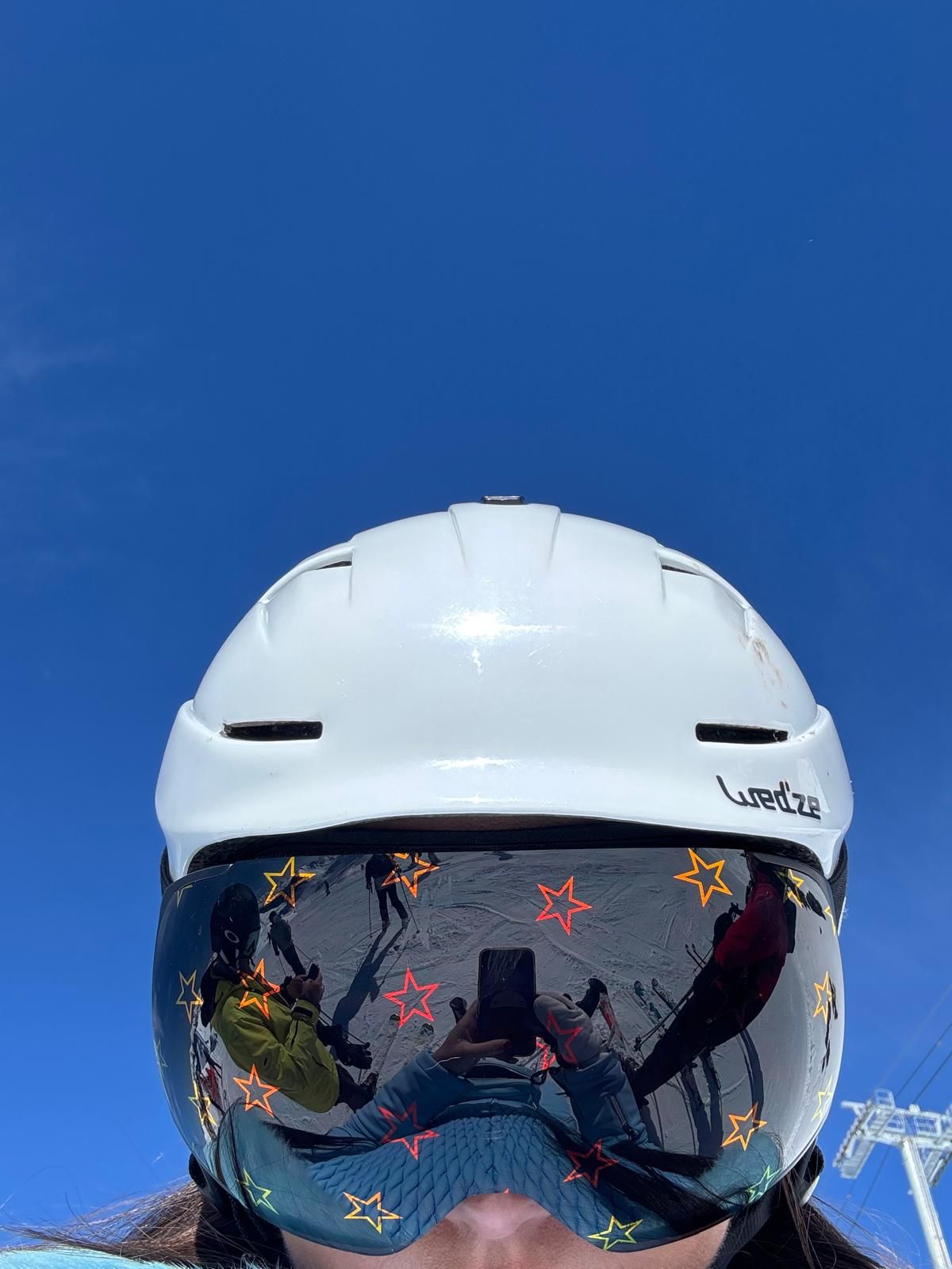 Skoggl Winter Wonderland – White Magnetic Ski Goggles with