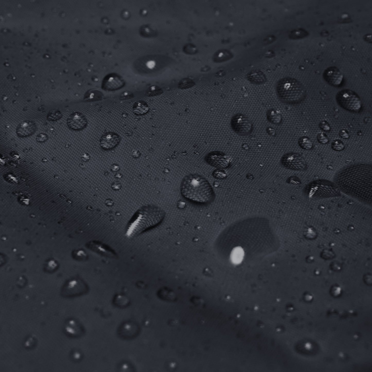 Skoggl navy windbreaker water-resistant fabric close-up