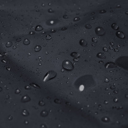 Skoggl navy windbreaker water-resistant fabric close-up